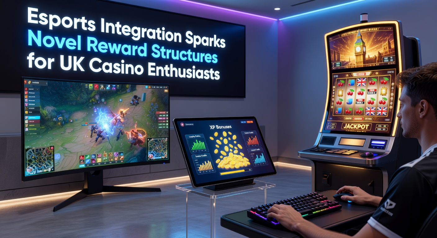 Esports events displayed alongside casino reward interfaces on UK platforms