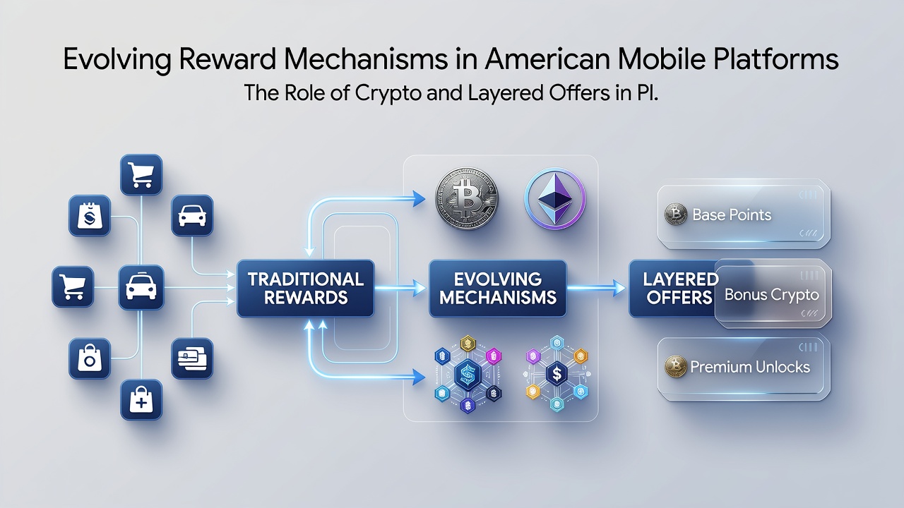 Infographic showing statistics on player retention rates linked to crypto and layered bonus systems in US mobile casinos