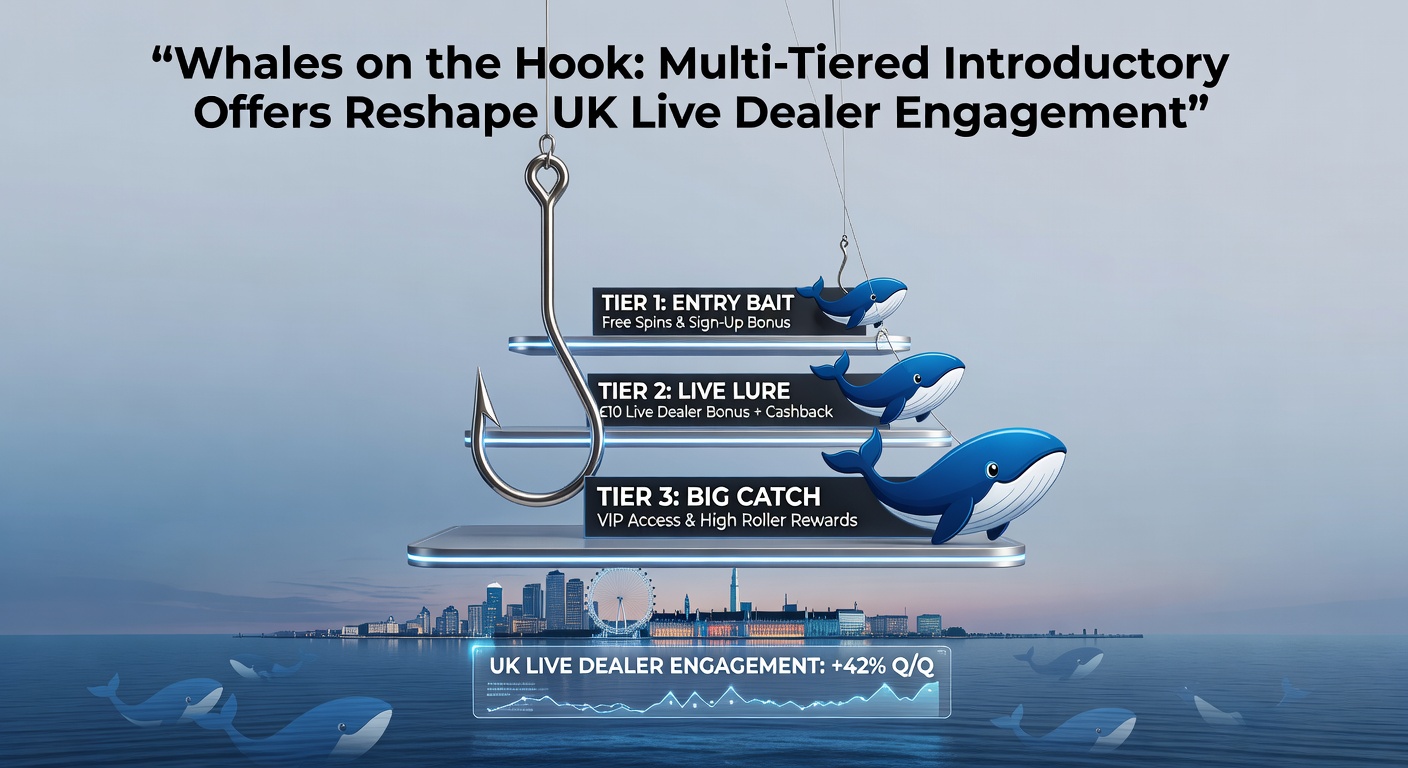 High-stakes player engaging with a live dealer blackjack table, spotlighting multi-tiered bonus structures in a sleek online casino interface